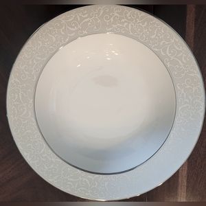 Mikasa L3438 Parchment Dinnerware Collection- round serving platter 12.5 in